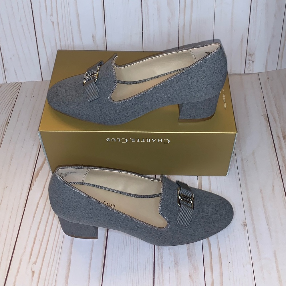 Charter Club AVAA Heather Grey Heel